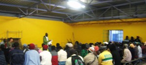 Masiphumelele townhall meeting