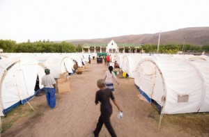 De Doorns new UNHCR tents